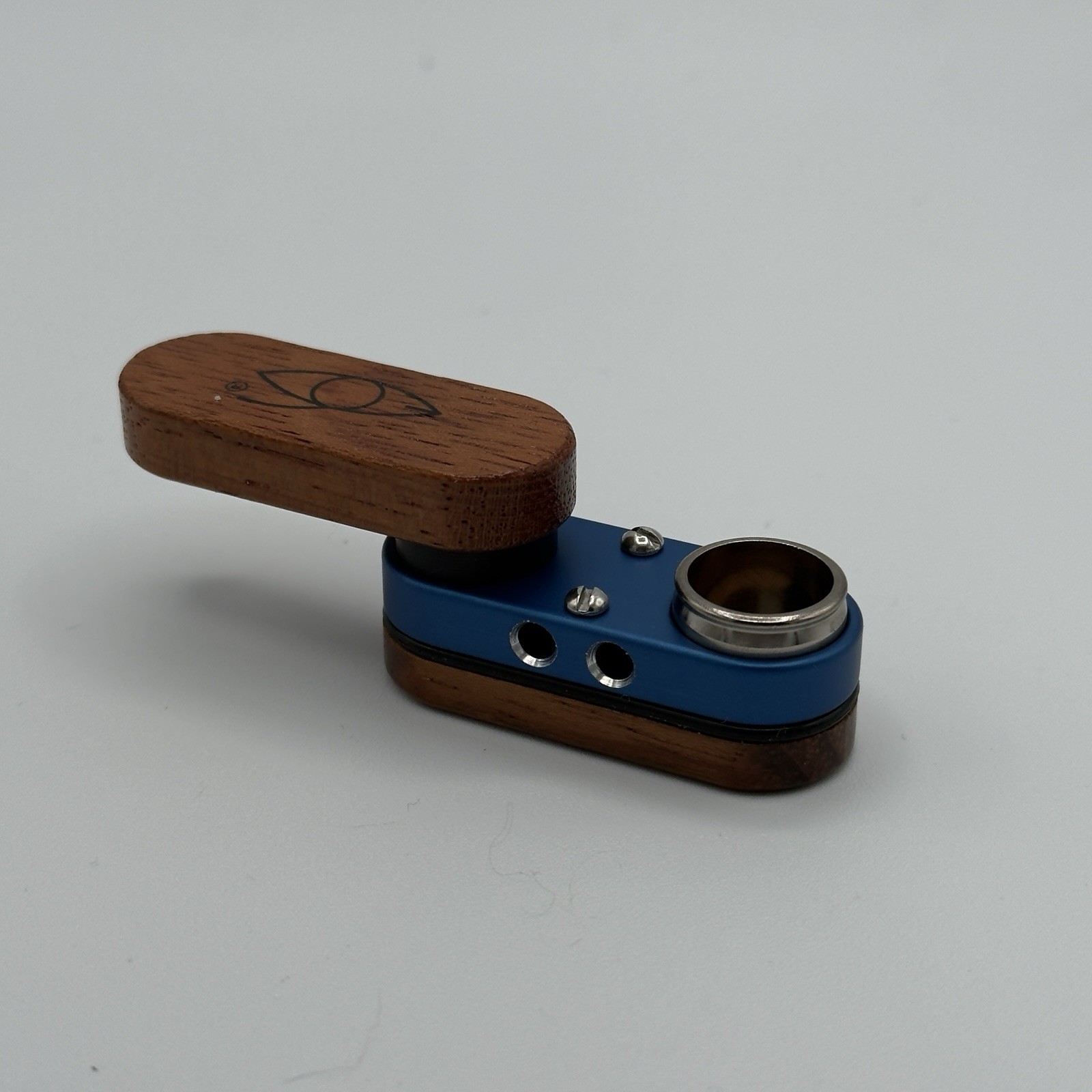 CLASSIC ORIGINAL MONKEY PIPE – FREE SHIPPING – MADE IN THE USA – BLUE