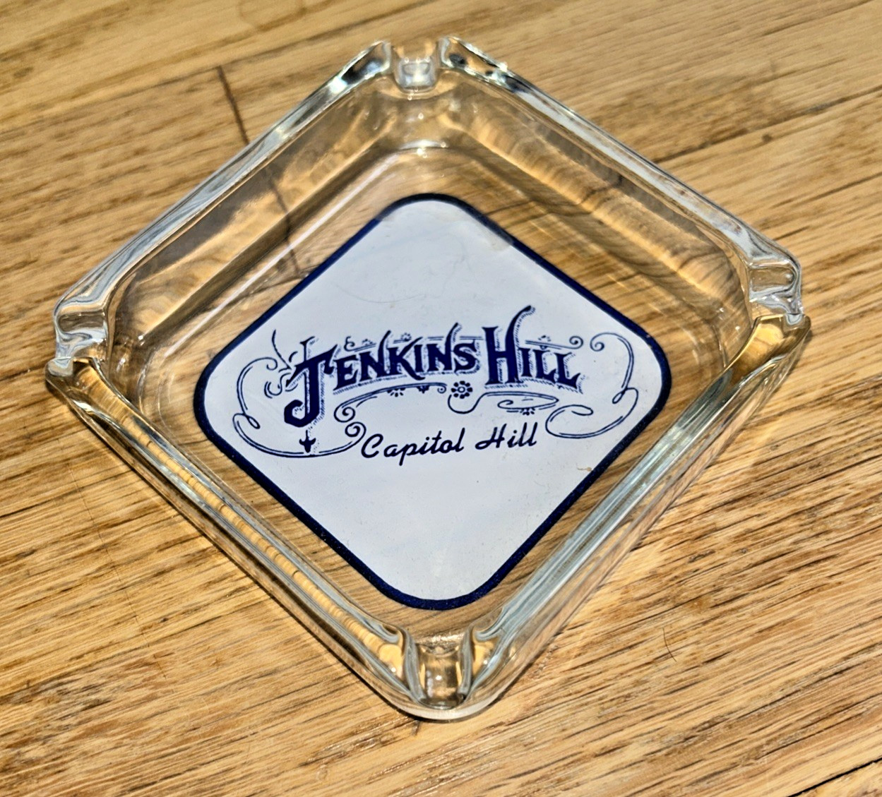 1970s JENKINS HILL Bar CAPITOL HILL Ashtray WASHINGTON D.C.