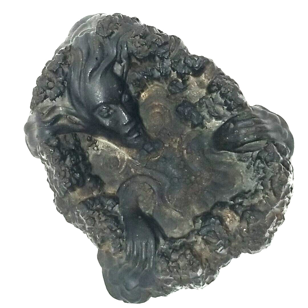 Vintage Coco Joes Volcano Lava Ashtray Pele Goddess 3D MCM 60s Hawaii Hawaiian