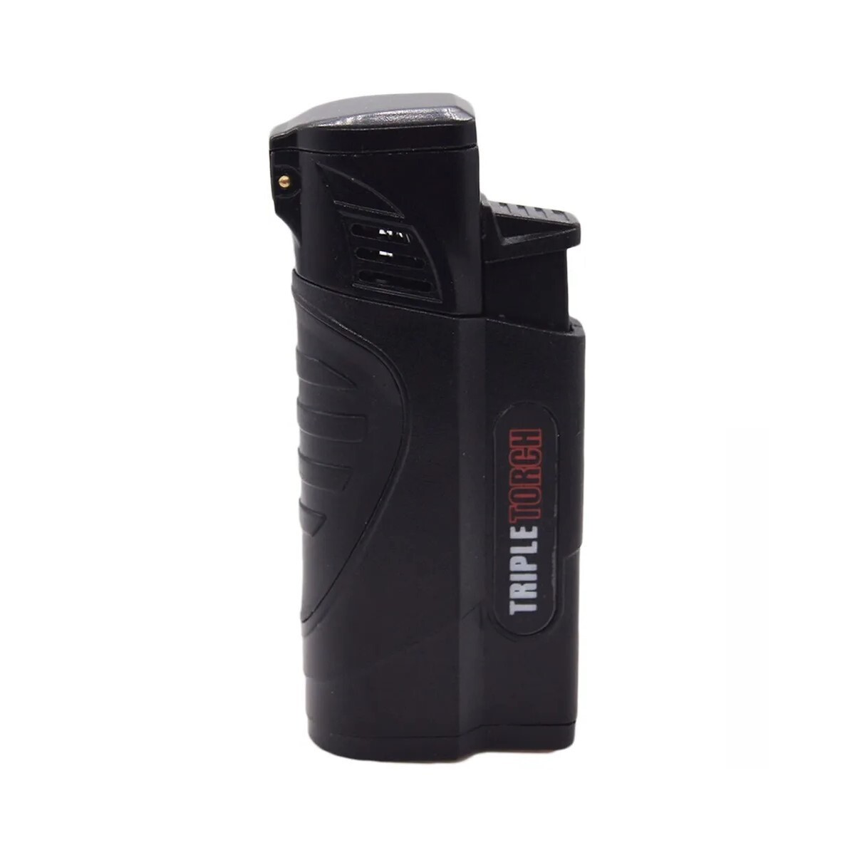 4 PACK Triple Jet Torch Lighter Adjustable Flame W/ Cigar Puncher Multiple Color