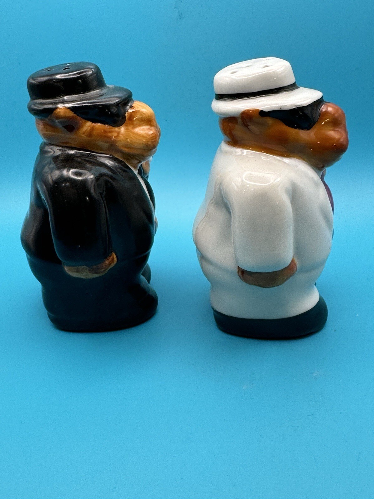 Joe Camel Cigarettes Ceramic Salt & Pepper Shakers NEW Max & Ray