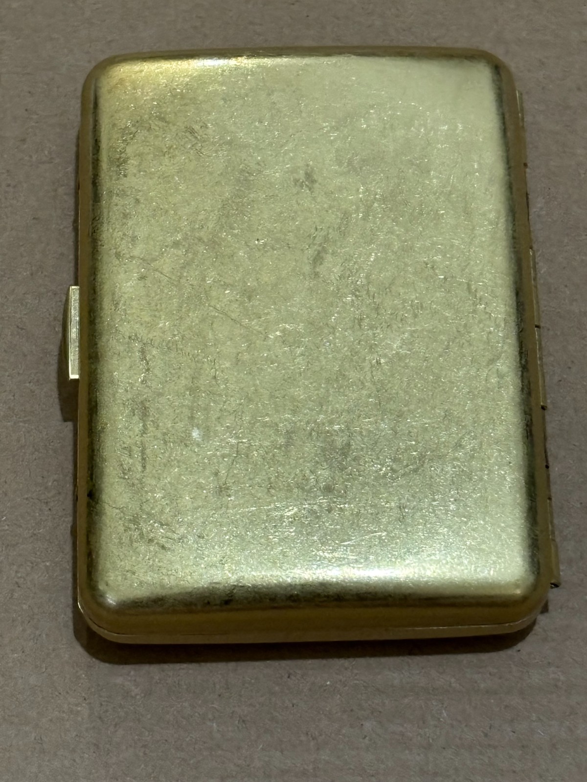 Kuboy Camel Cigarette Case – Metal Flip‑Open Holder – Turkish & Domestic Blend
