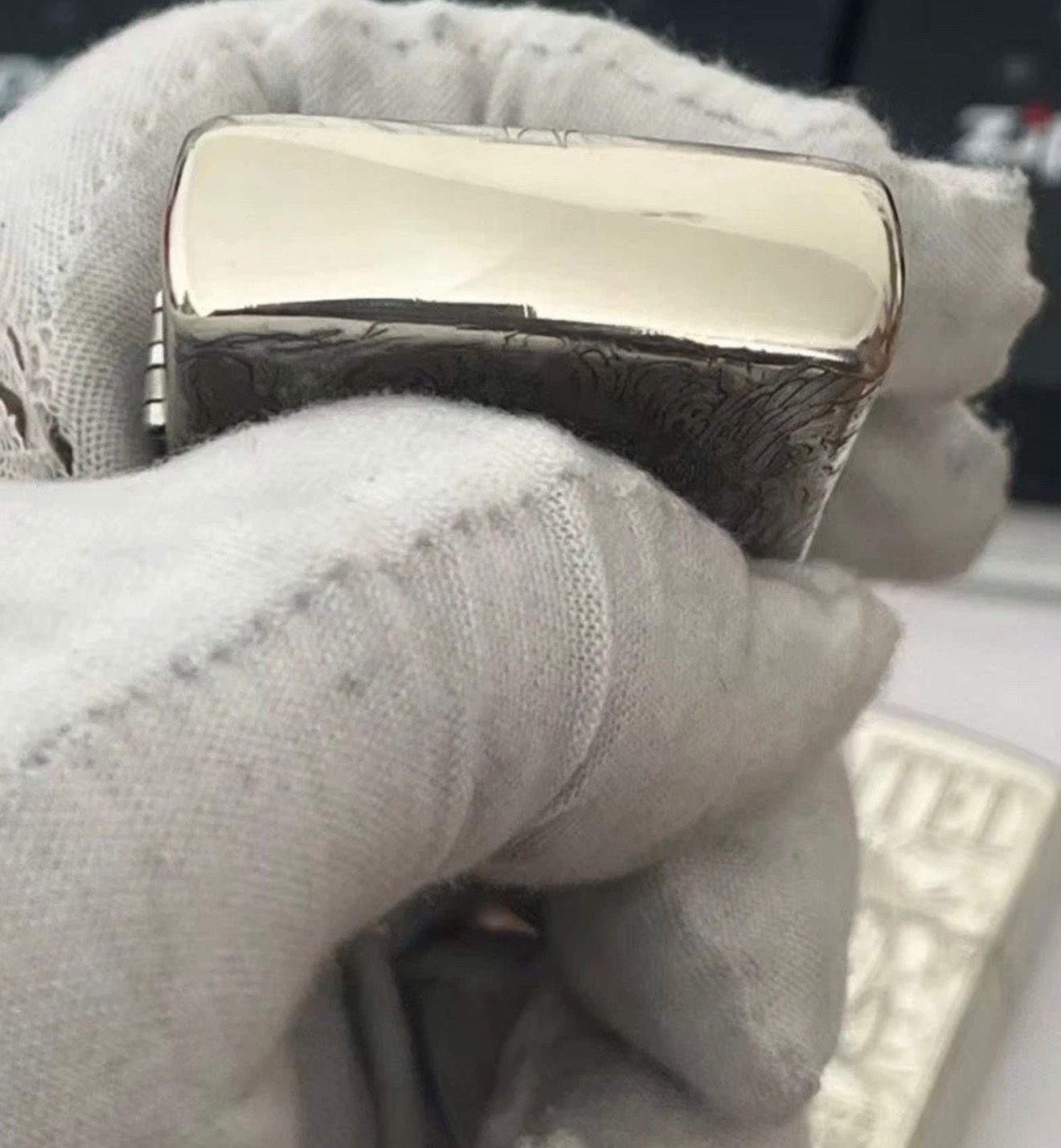 2 Sides One Piece Boat Zippo Lighter Silver New Box