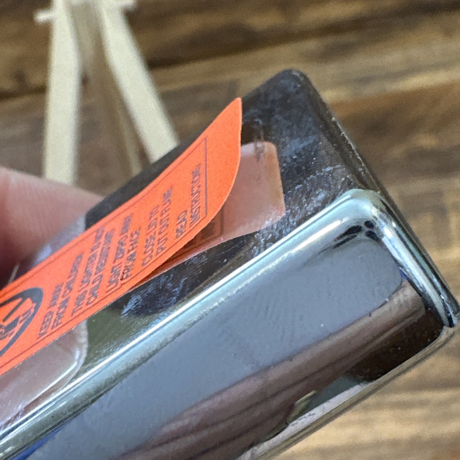 ZIPPO 1997 CAMEL PURPLE POWERED POLISHED CHROME LIGHTER SEALED