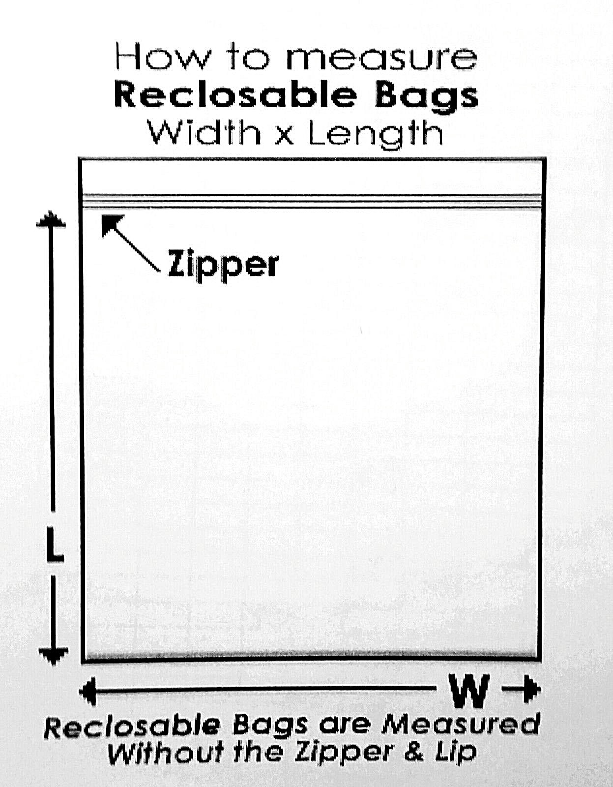 12510 MINI Zip Loc Zip Seal CLEAR BAGS 2.5 MIL 1000PCS 1.25″ X 1″, 👀Details🔽