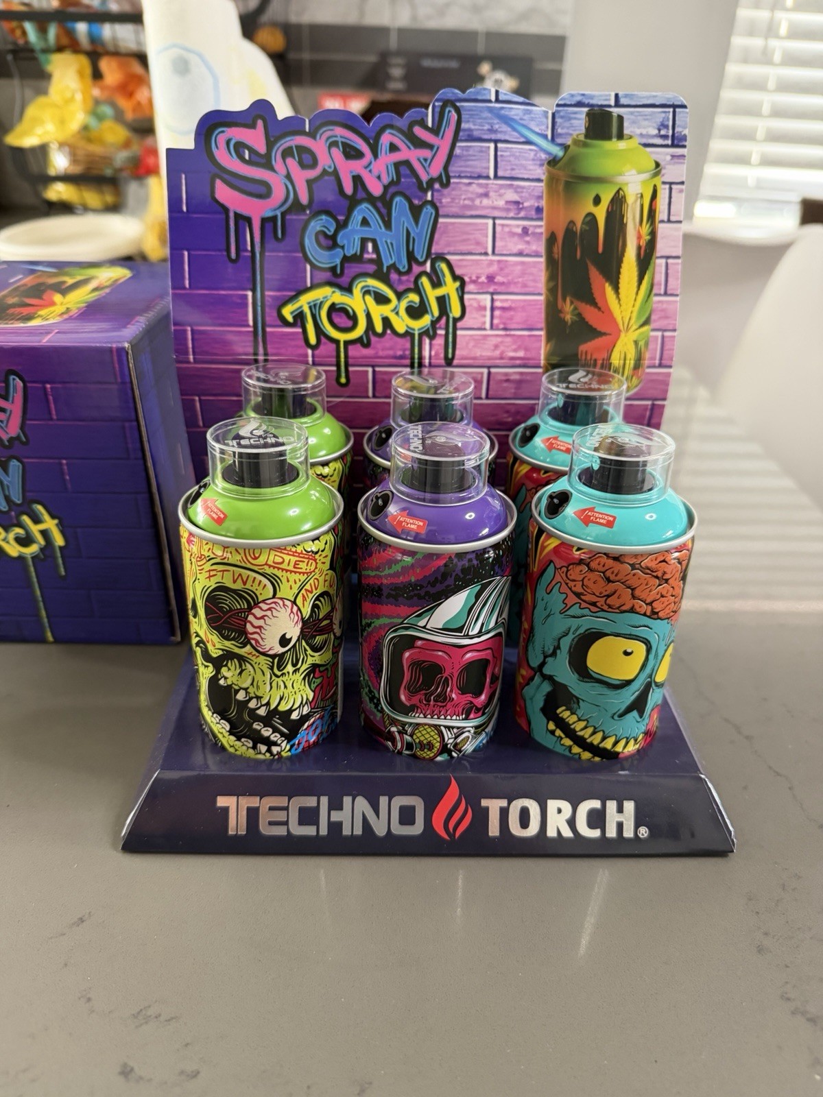TECHNO SMALL SPRAY CAN TORCH-COUNT 1