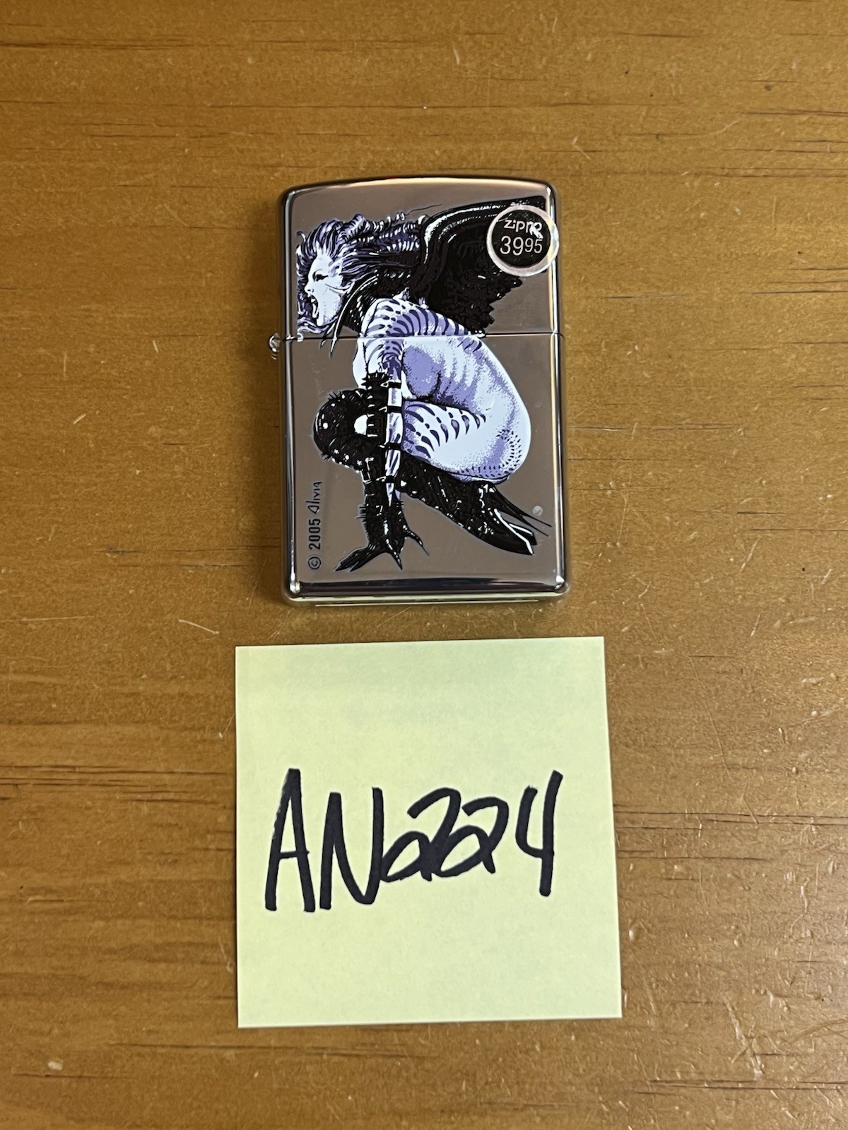 Olivia De Berardinis Banshee Pinup Girl Zippo Lighter New Unfired