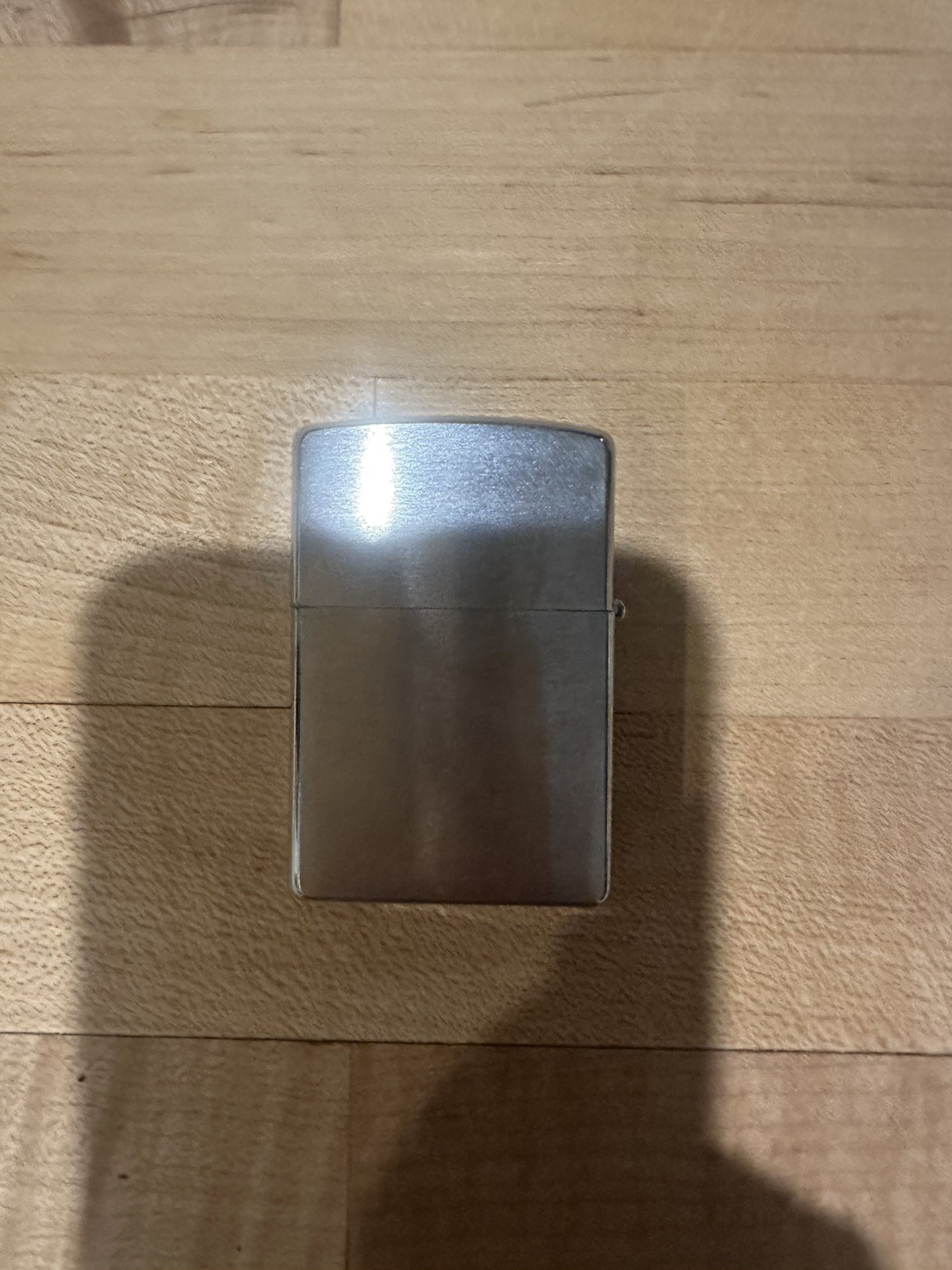 All Original Zippo Lighter Silver w/ Green & Yellow John Deere Logo Leaping Deer