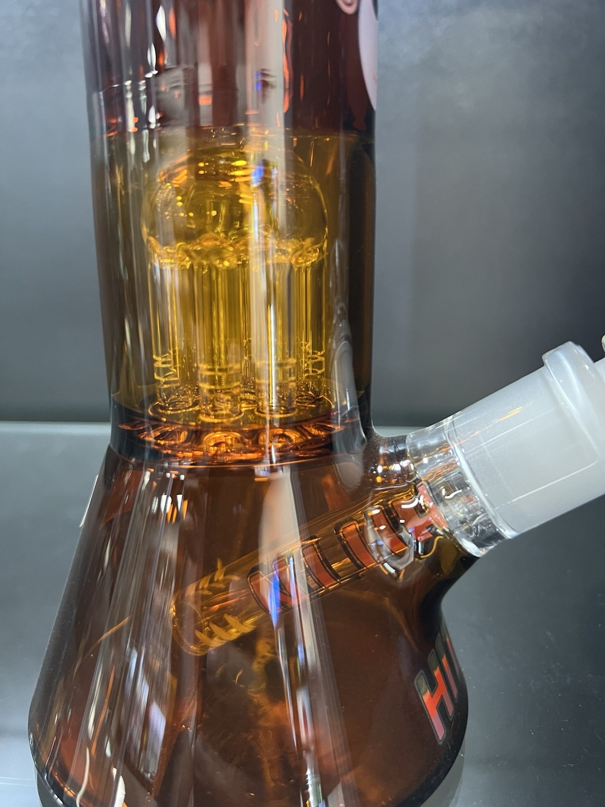 Artistic Glass Bong Water Pipe Tobacco Smoking Pipe 14MM Bowl