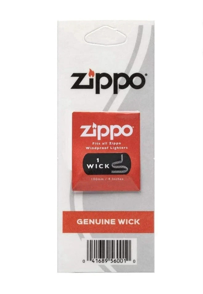 Genuine Zippo Wick Replacement Fits Zippo Lighters 1 Wick FREE SHIPPING