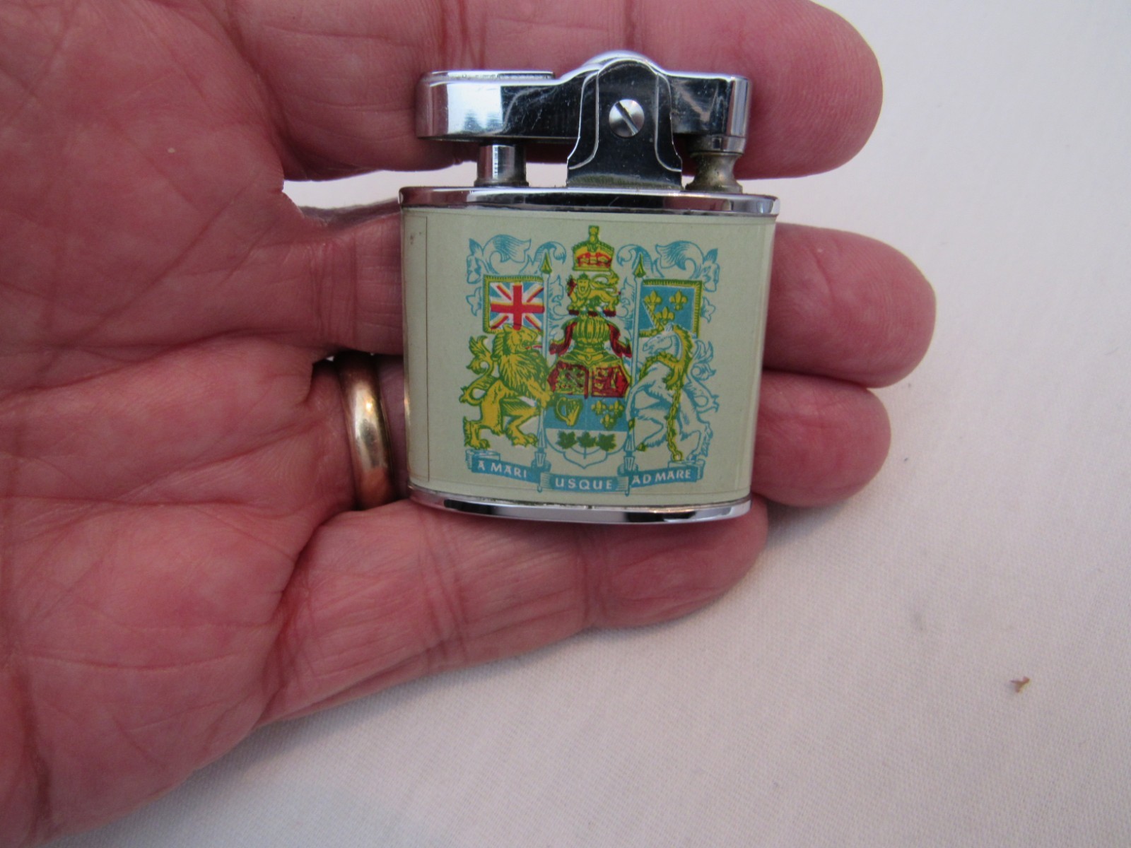 Vintage NOS Canada Auer Champion Lighter Cigarette Lighter Circa 1950’s