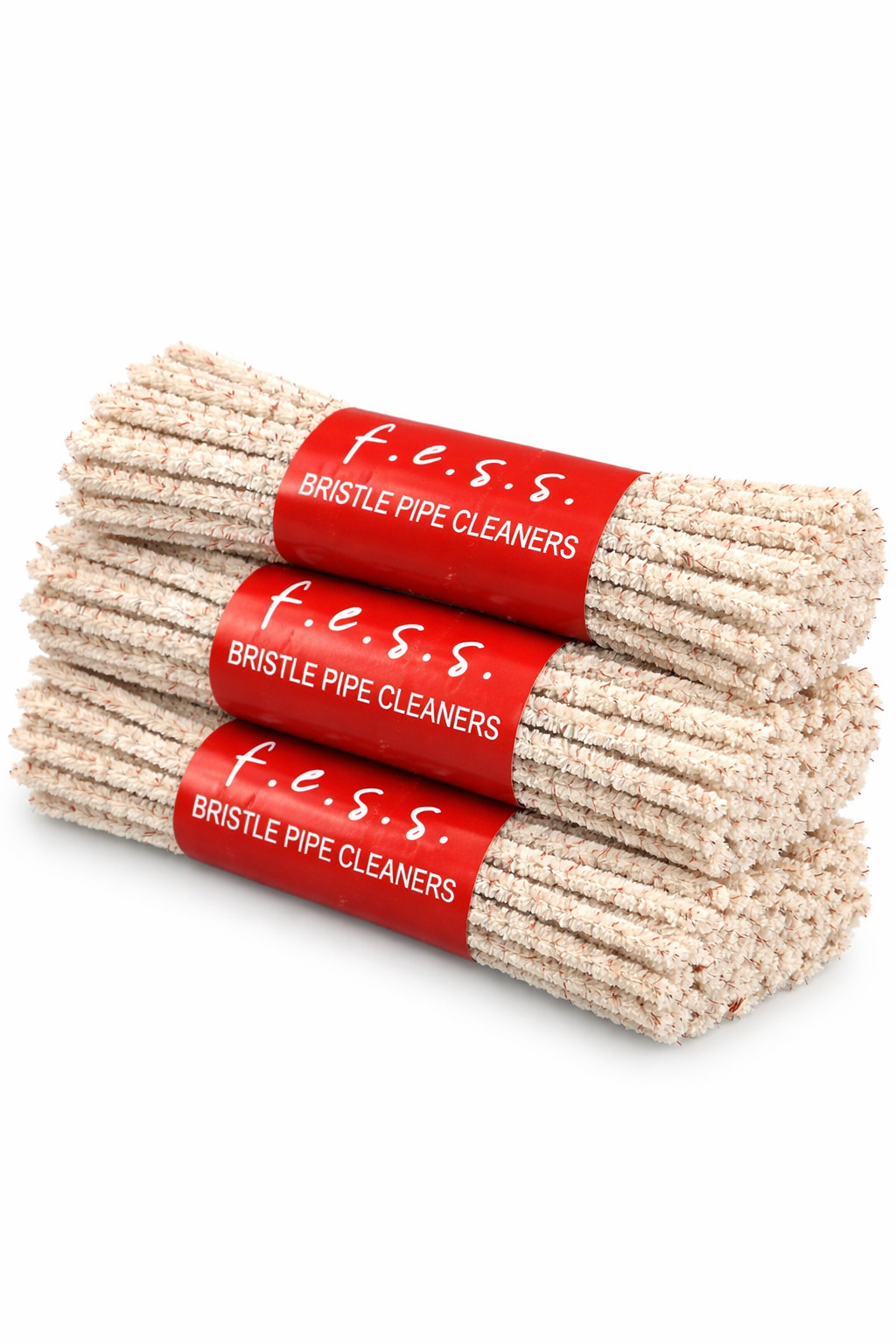 Standard Bristle Pipe Cleaners 4 Packs – 176 Total Cleaners for Pipes