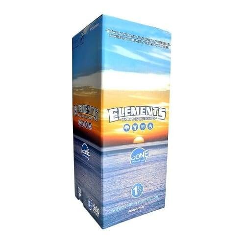 Elements Ultra Thin Cones 1 1/4″ 84mm – (900 Count Per Bulk Box)