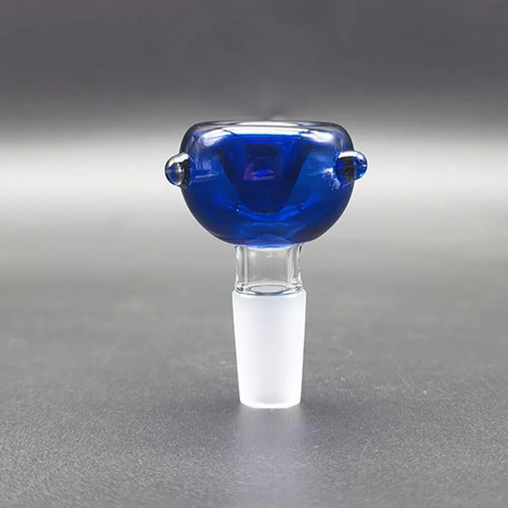 3Packs Colored 14mm Male Glass Bowl For Water Pipe Hookah Bong Replacement Head