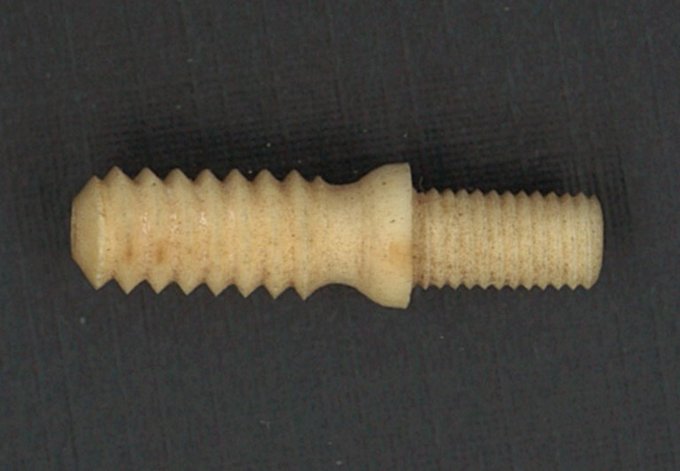 Antique Bone Screw Tenon #06 – Extras ship FREE! Meerschaum Pipe Repair