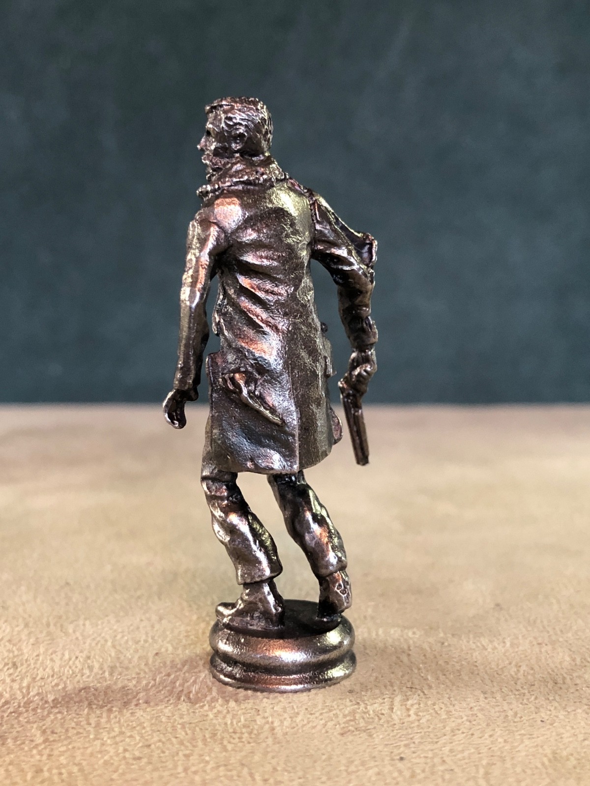 Doc Holiday Pipe Tamper Solid Fine Pewter