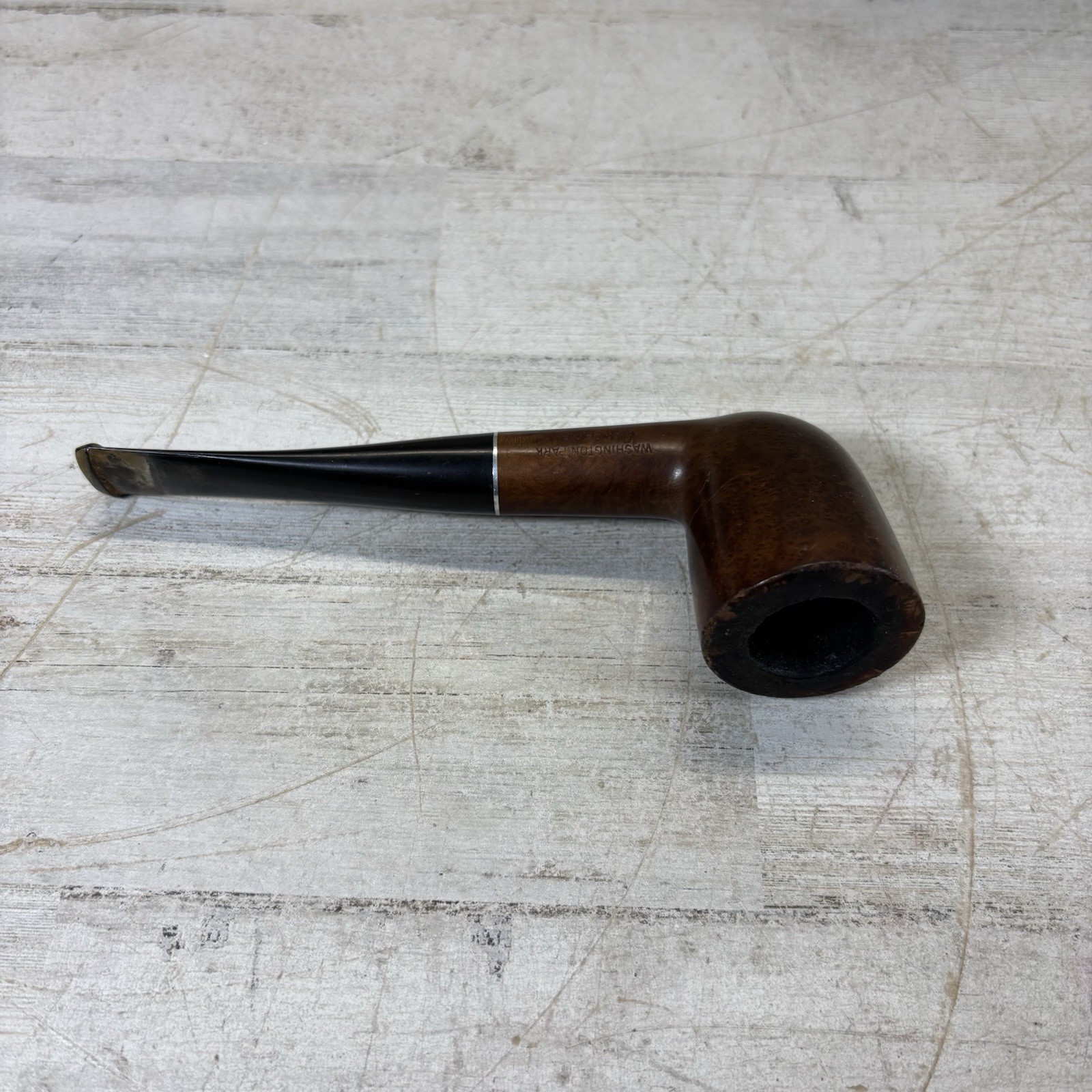 Washington Park Whitehall Imported Briar Tobacco Pipe Estate Straight Dublin