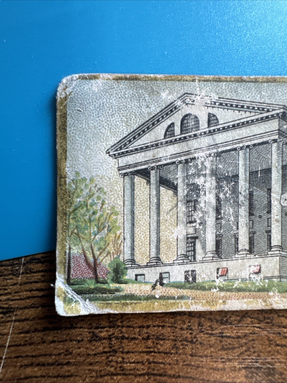 1889 N14 Allen & Ginter General Gov & State CAPITOL VIRGINIA
