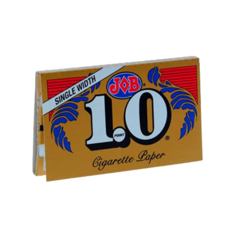 12x JOB Gold 1.0 Single Wide Rolling Papers Bulk Lot Smoking Accessories New 12