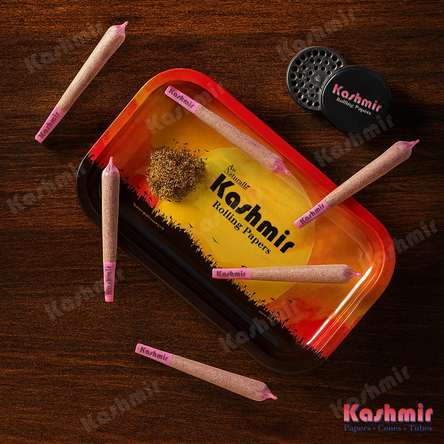 Kashmir Pink Pre Rolled Cones 1 1/4 Size – 200 Ct Limited Edition Rolling Paper