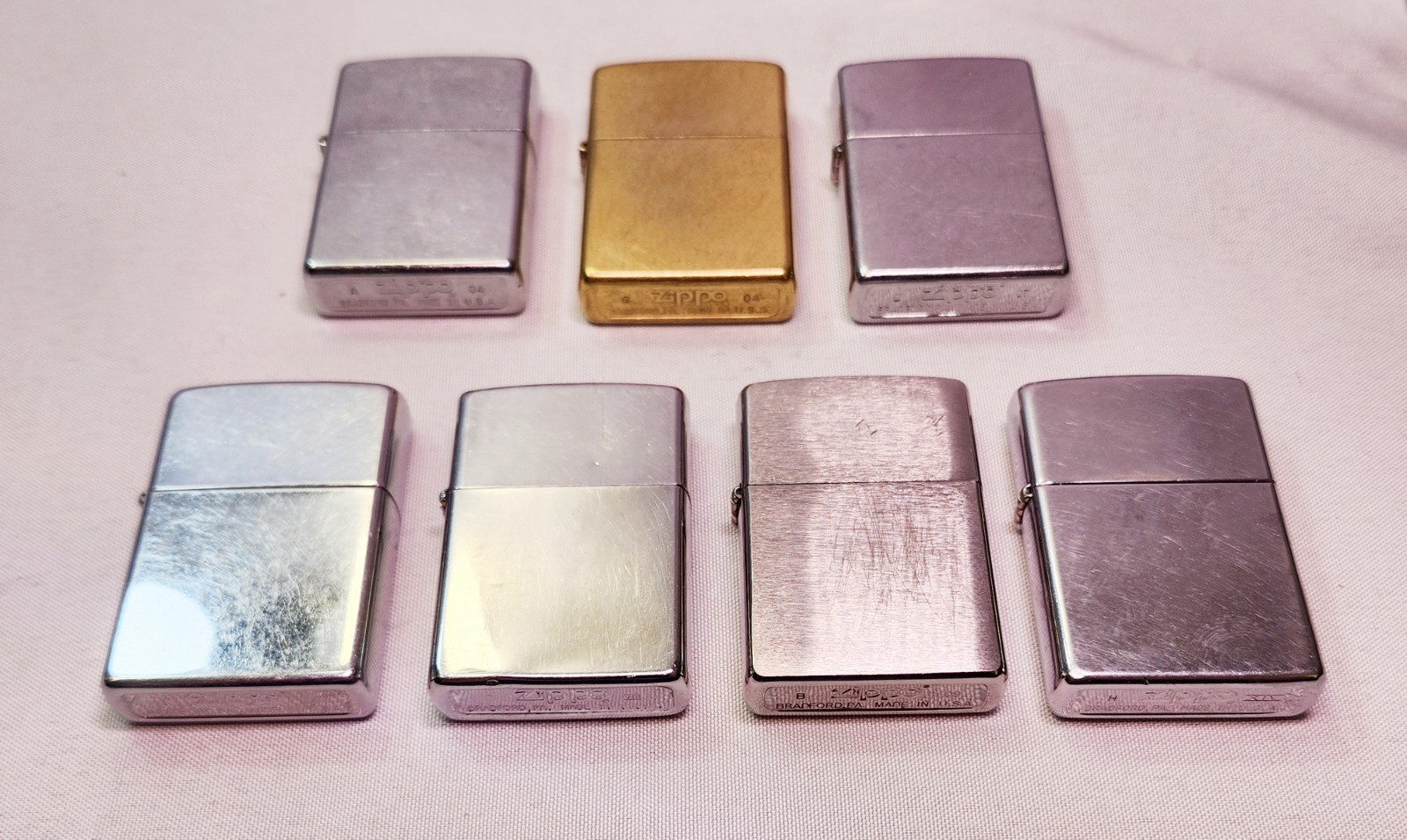Lot Of 32 Mixed Zippo Lighter Tape Measure Zippo Camel Calibro ECT Some Unfired