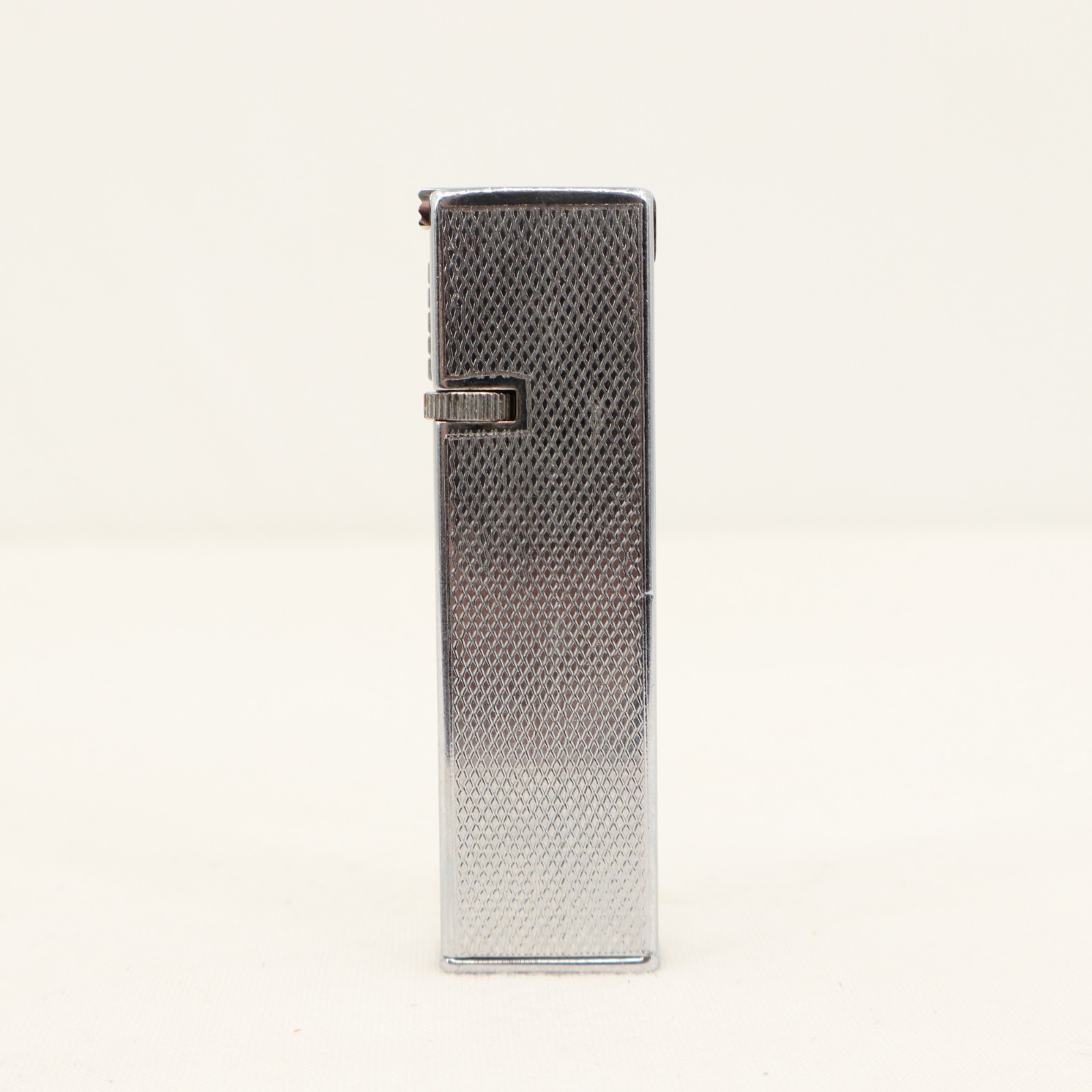 VTG Hadson Mini Rollagas Stick Lighter SHARP TV Radio Japan Chrome