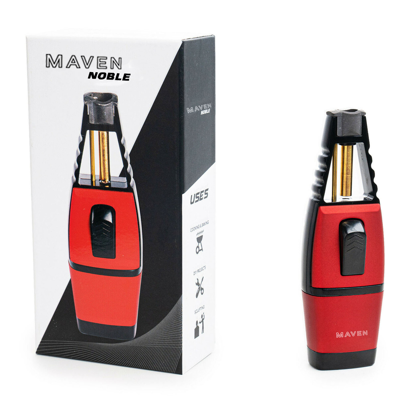Prestige Import Group Maven Noble Cigar Torch (Red)