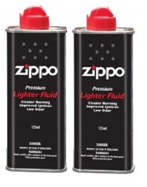 Genuine Original Zippo Premium Lighter Fuel Fluid Refill or 1 Wick or 6 Flints