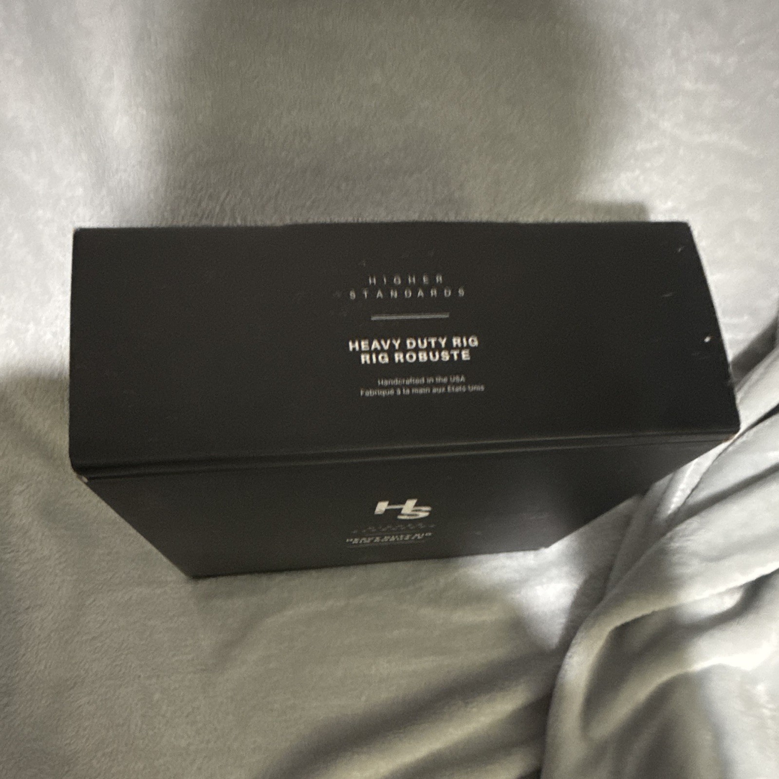 Higher Standards Heavy Duty Rig Black Handmade – Box/Packaging Only