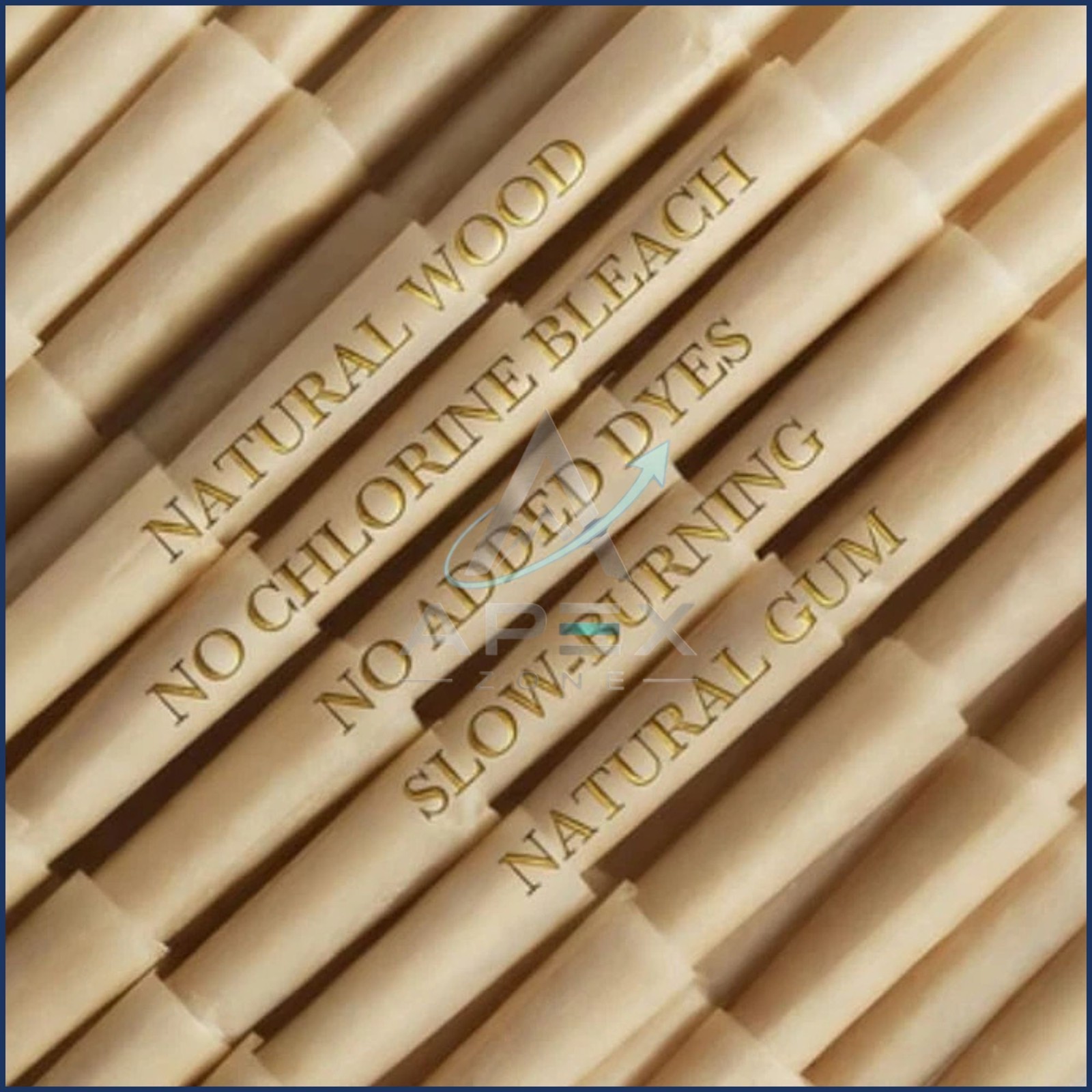 200 Pack Pre Rolled Cones | Natural Slow-Burning Cones Rolling Paper | 108mm Kin