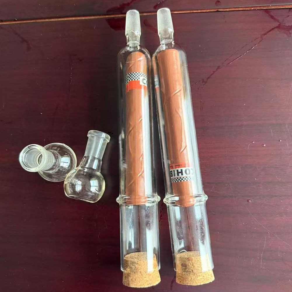 2-Pack Borosilicate Glass Cigar Aromatherapy Humidor Tubes.10.43-Inch Length …