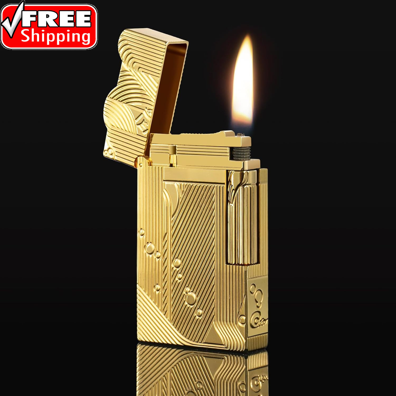 One Piece Sanji Lighter – Vintage Trench Cool Lighters Fluid Refill, Antique Cop
