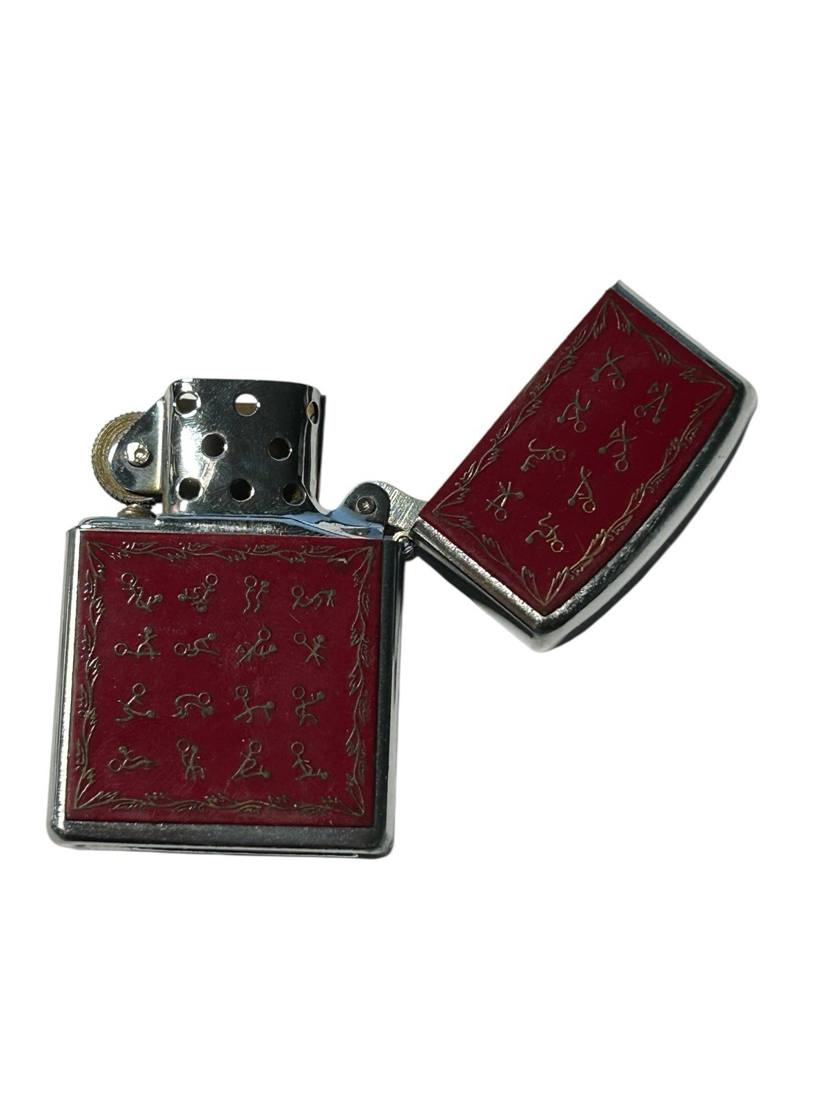 Lighter Sexual Positions G H I Not Working Silver Red Black Gold Japan Unique