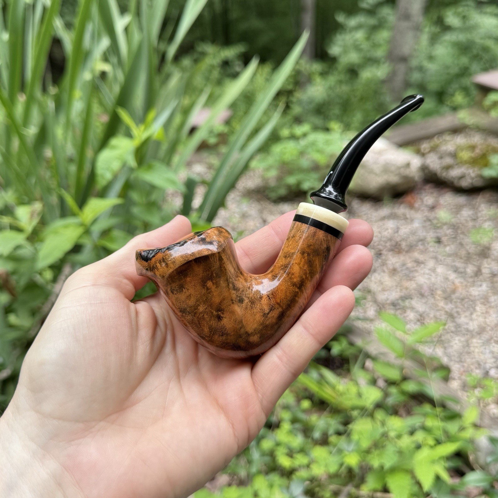Eric Nording Extra #2 Freehand Handmade in Denmark Briar Pipe – NEW