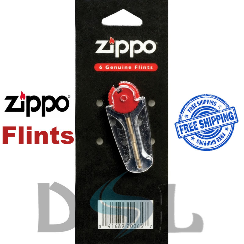 Zippo Lighter Flints Wicks Cotton Felt 100% Genuine Original Brand New Stones