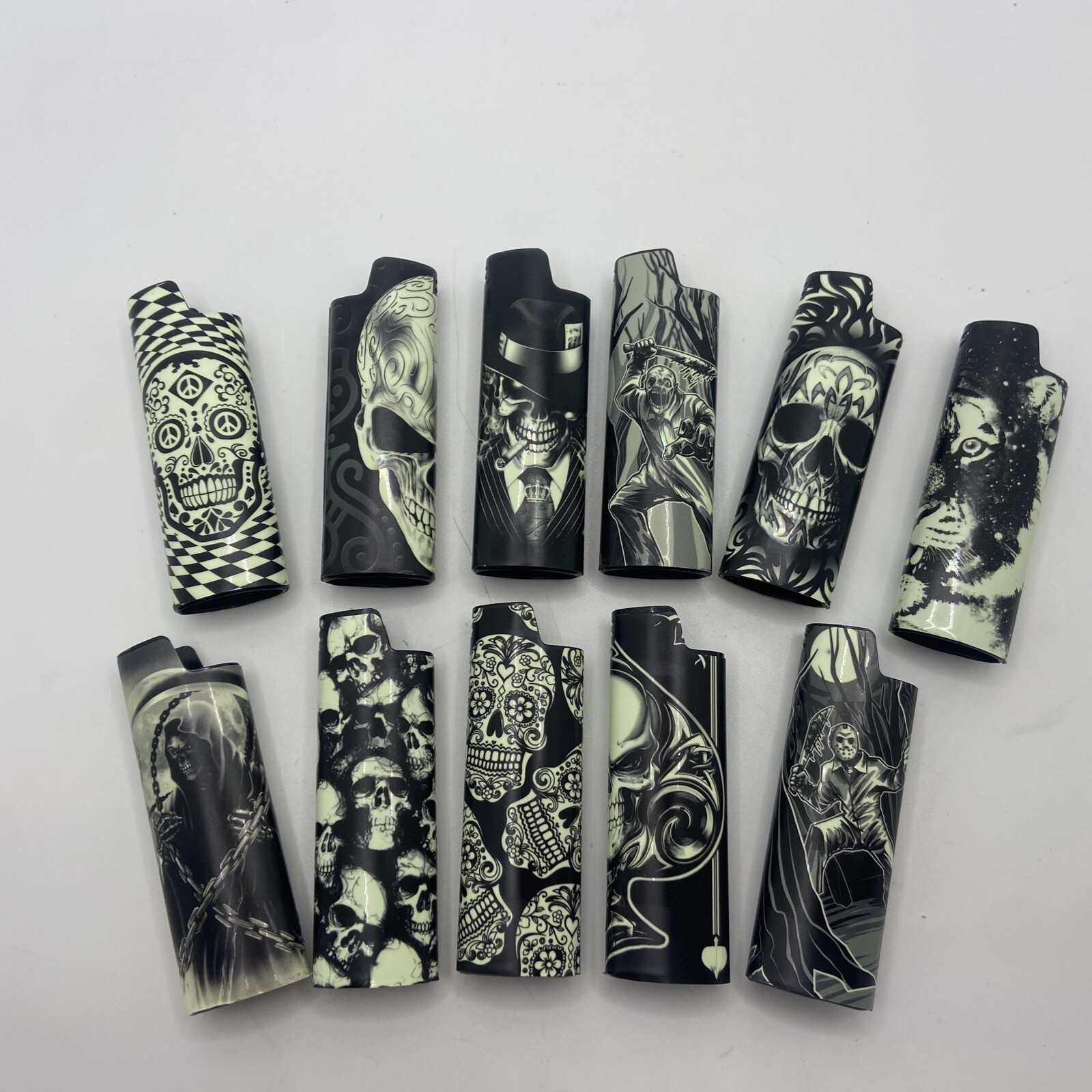 Smokezilla Lighter Case Metal Glow In The Dark Brand New