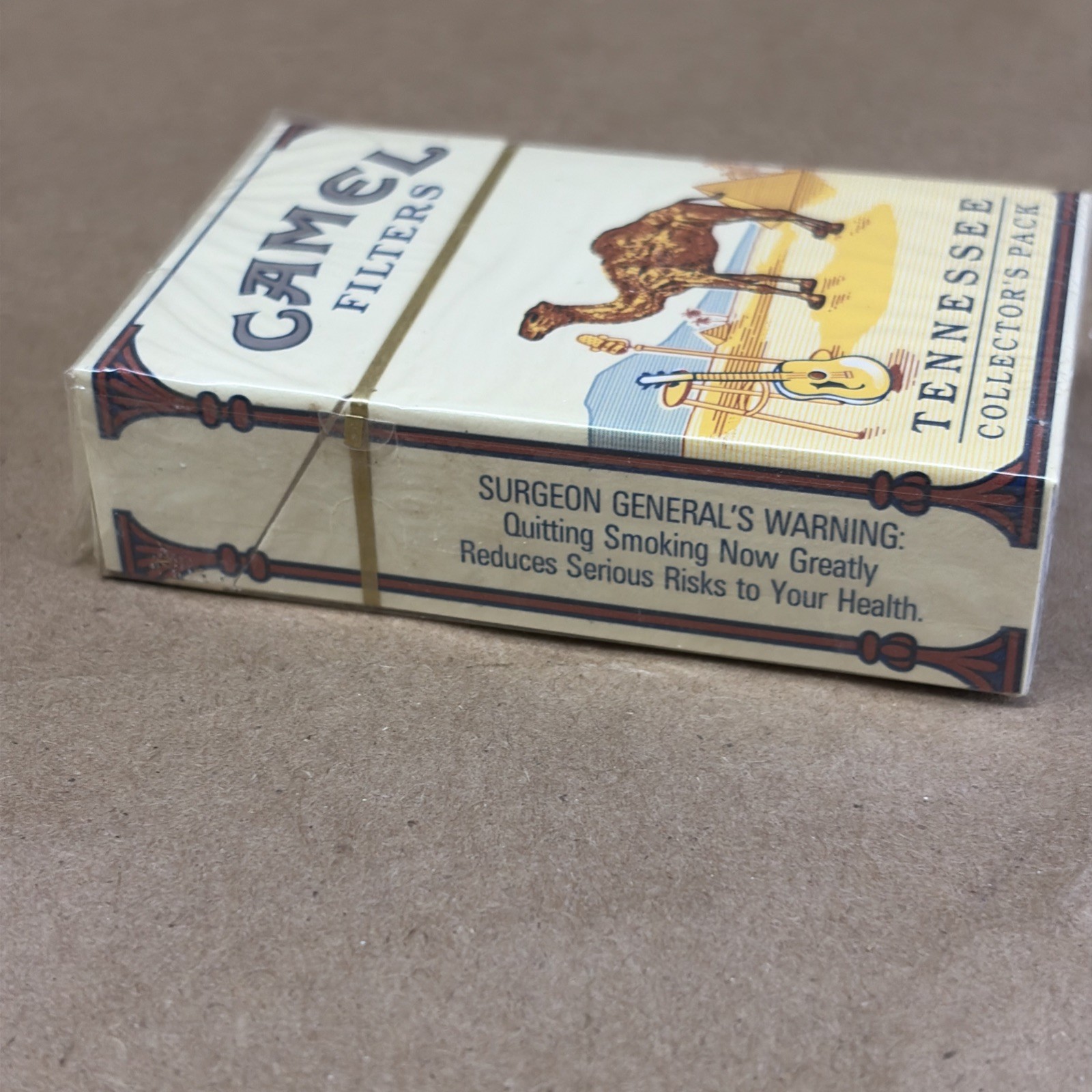 EMPTY Hard Pack of CAMEL Cigarettes – Collector’s Pack State of TENNESSEE