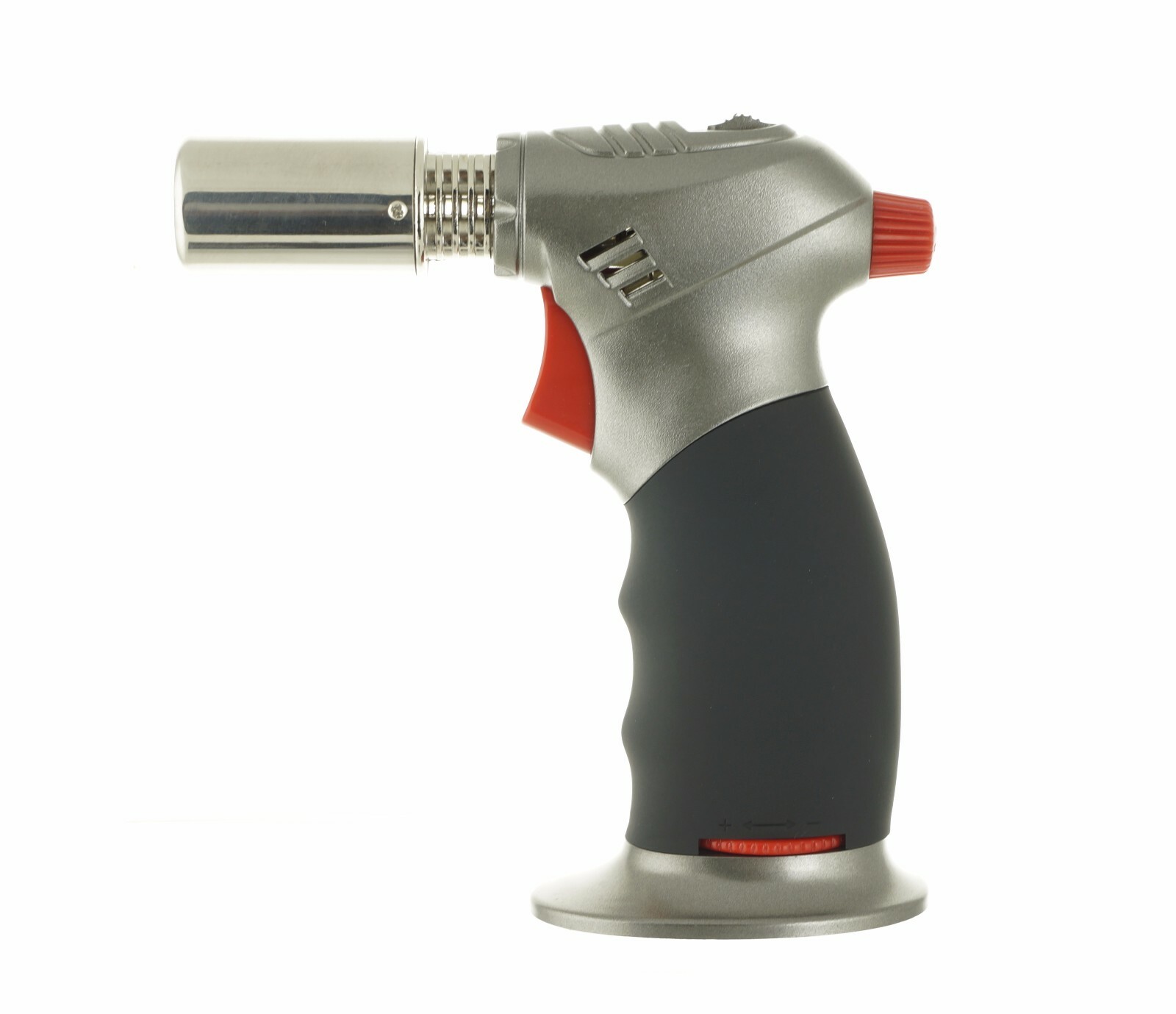 Double Torch Table Top Jet Lighter Butane 1300°C/2500°F Individual Box Gunmetal