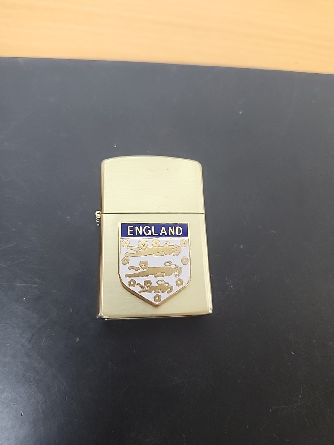 Hadson Korea Gold England Lighter Never Fired