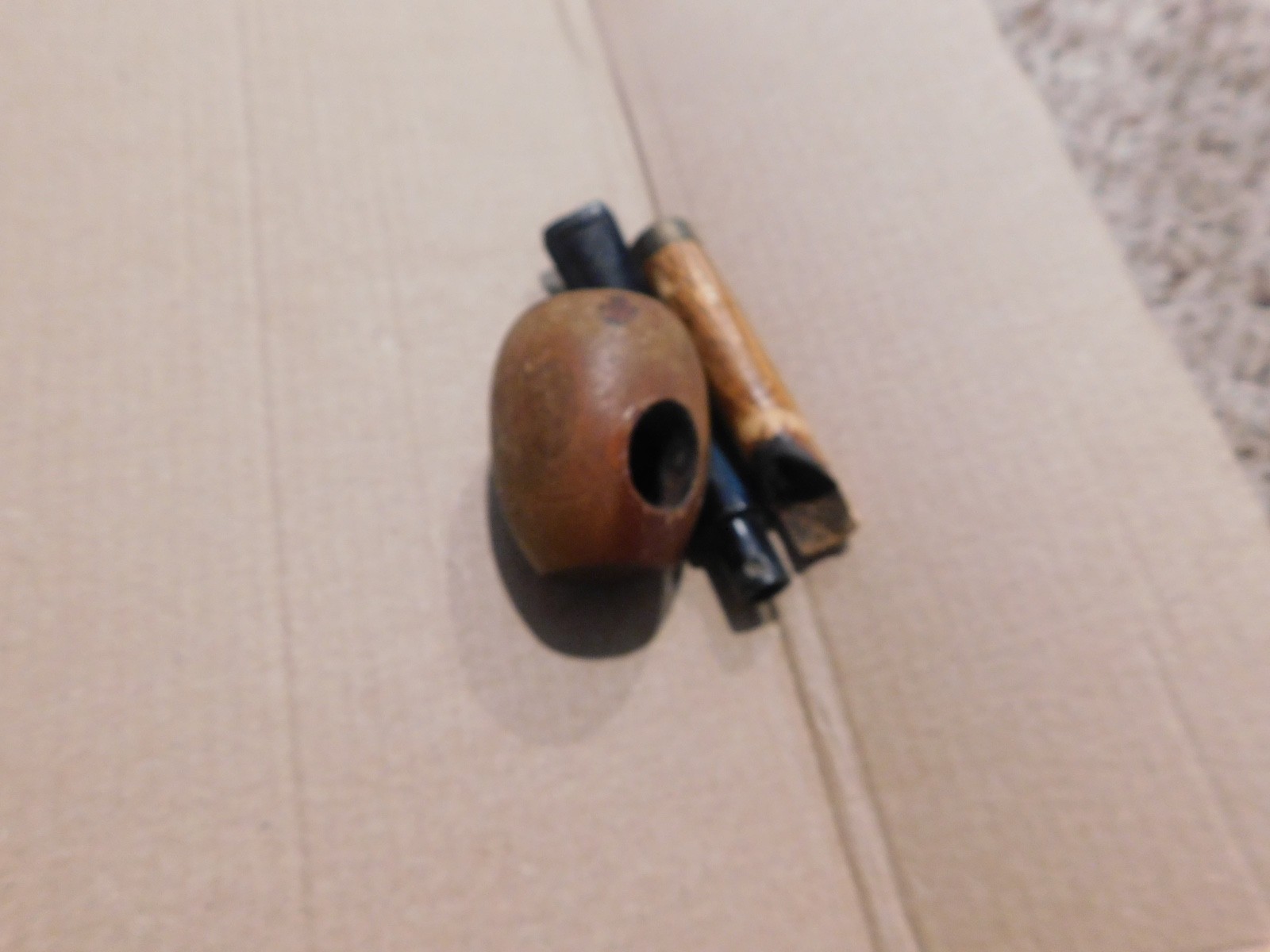 Vintage Homemade Smoking Pipe