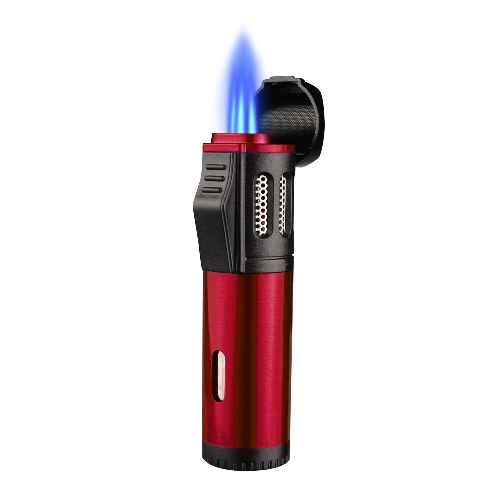 Triple Jet Flame Butane Cigar Torch Lighter with Protect Cover with BOX