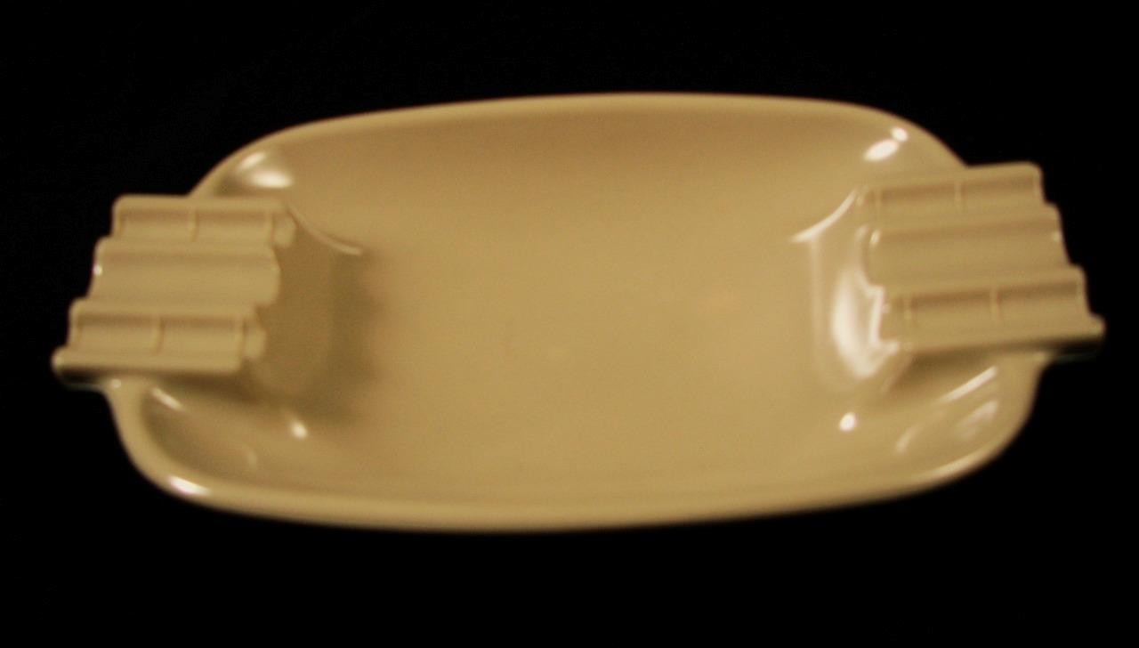 Vintage Mid Century Modern Willert Home Products Ashtray Beige Plastic Melamine