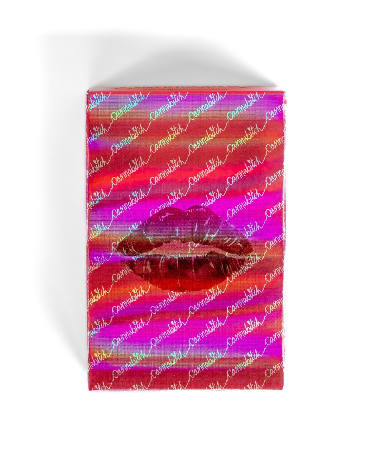 Cannabitch Rolling Papers-Red Box Includes 25 Packs of 33 Papers