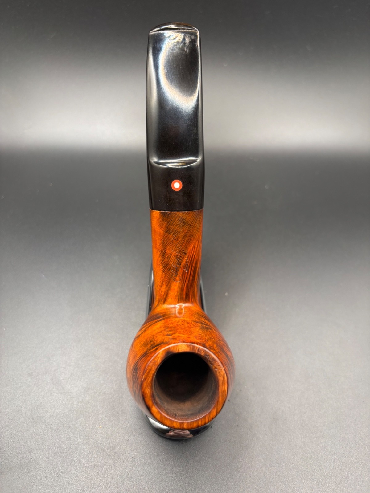 Oldenkott Studio 606 Smooth Oval-shank Brandy 9mm Estate Pipe