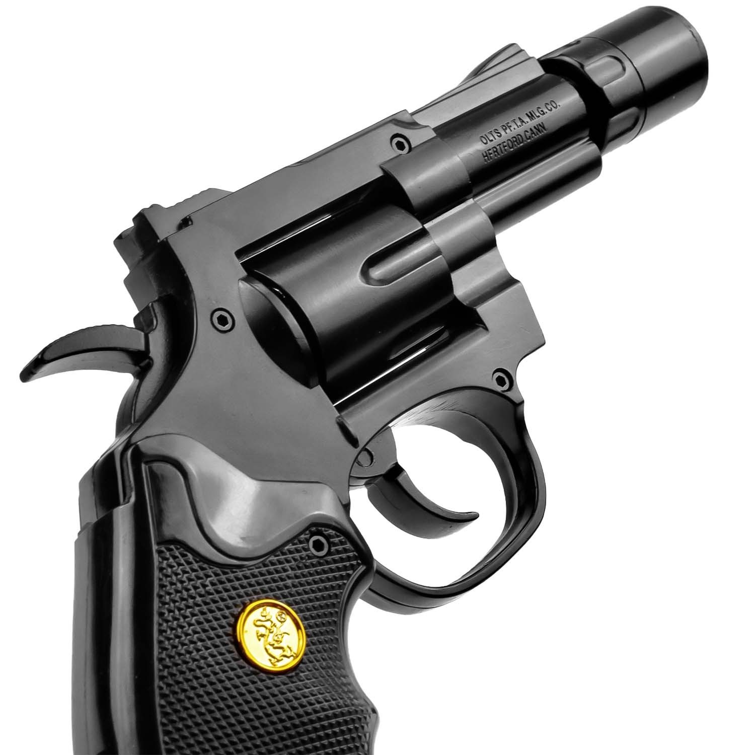 Revolver Torch Lighter – Butane Refillable Gun Style with Detachable Silencer