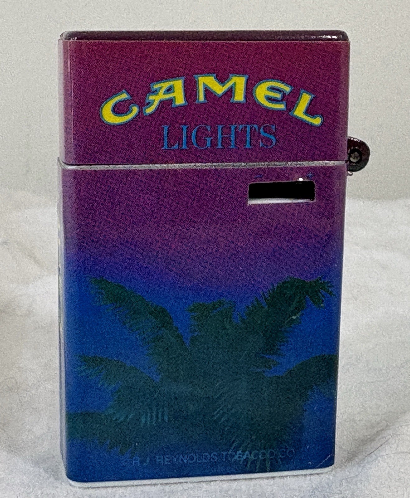 Vintage Camel Pack Lite III Joe Camel Playing Piano Tobacianna RARE Refillable