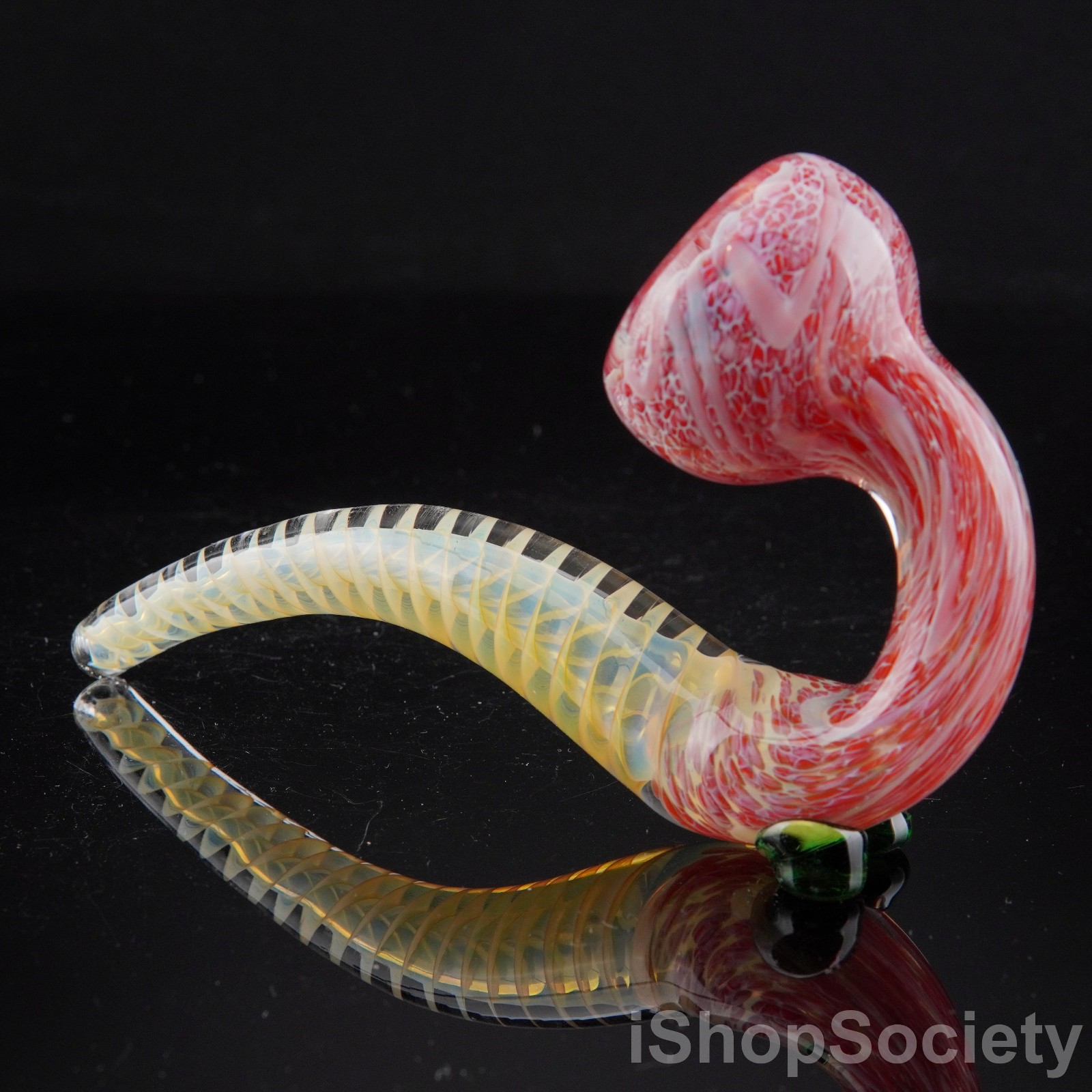 5.5″ Tornado Sherlock Tobacco Smoking Pipe Thick Collectible Glass Pipes – P816A