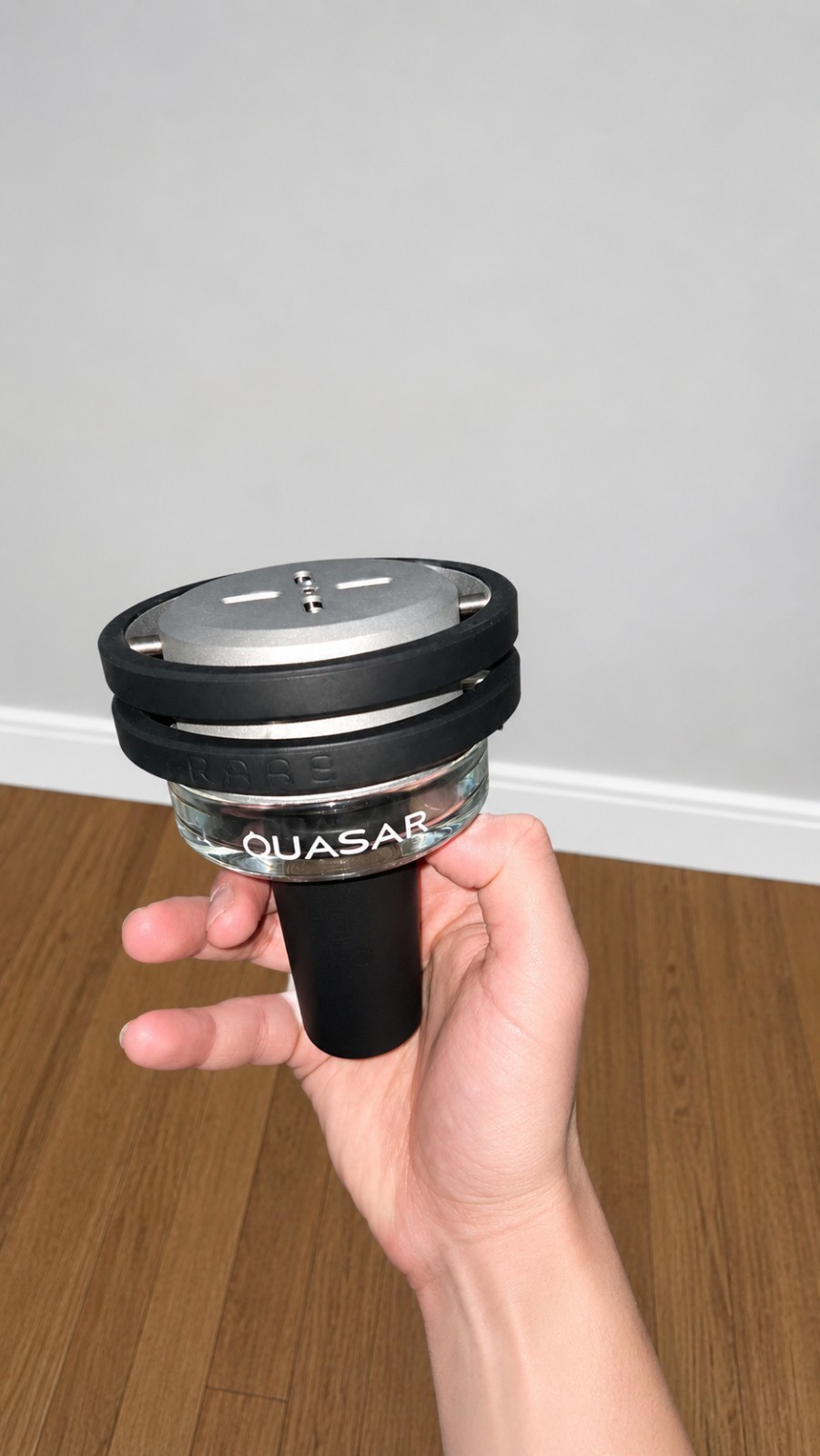 Quasar RAAS Hookah Head – Premium Heat Management, Modern Look,