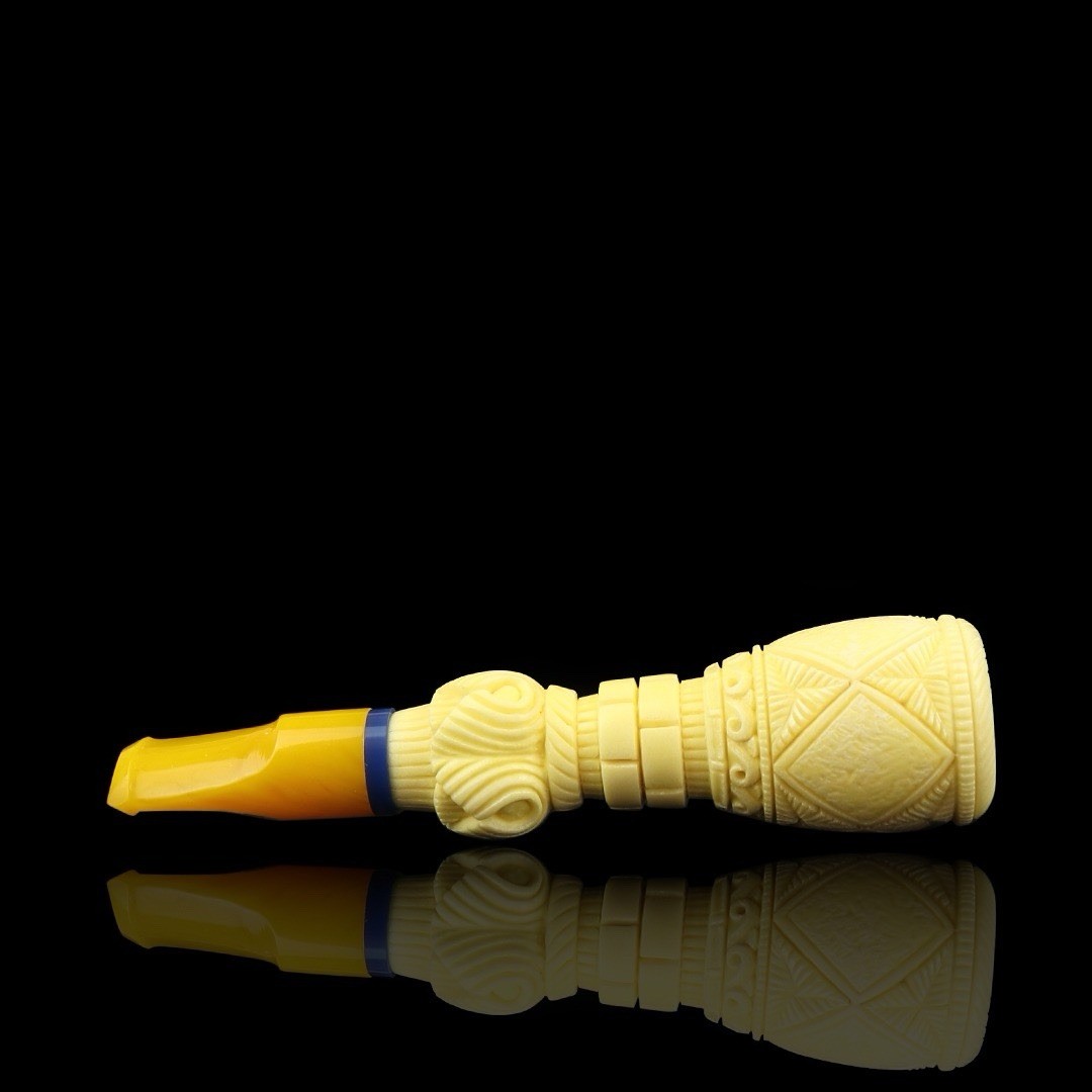 Ornate CIGAR HOLDER Set Of 3 HANDMADE CASE 16-18-20 MM Diameter