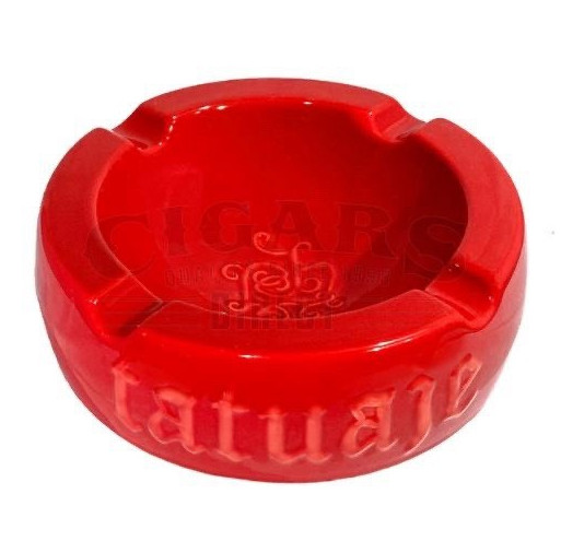 Tatuaje Cigars Tobacco Ashtray | Red | 4 Rests Cigar Ashtray Red